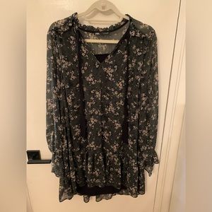 Zara mini flowy dress